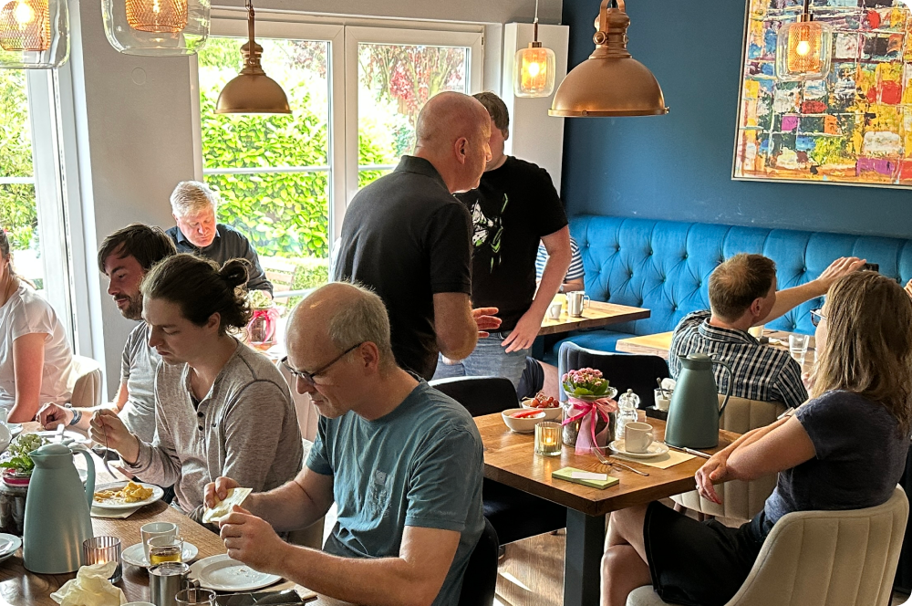 Gemeinsames Frühstück